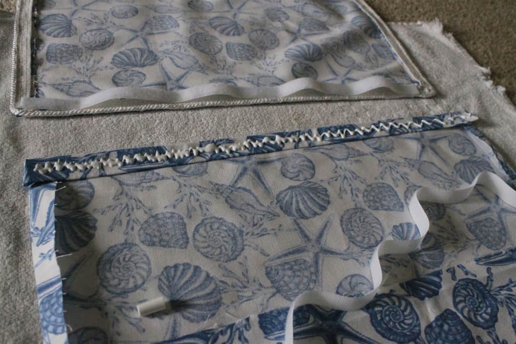 No Sew Pillow Cover with Piping - Charleston Crafted