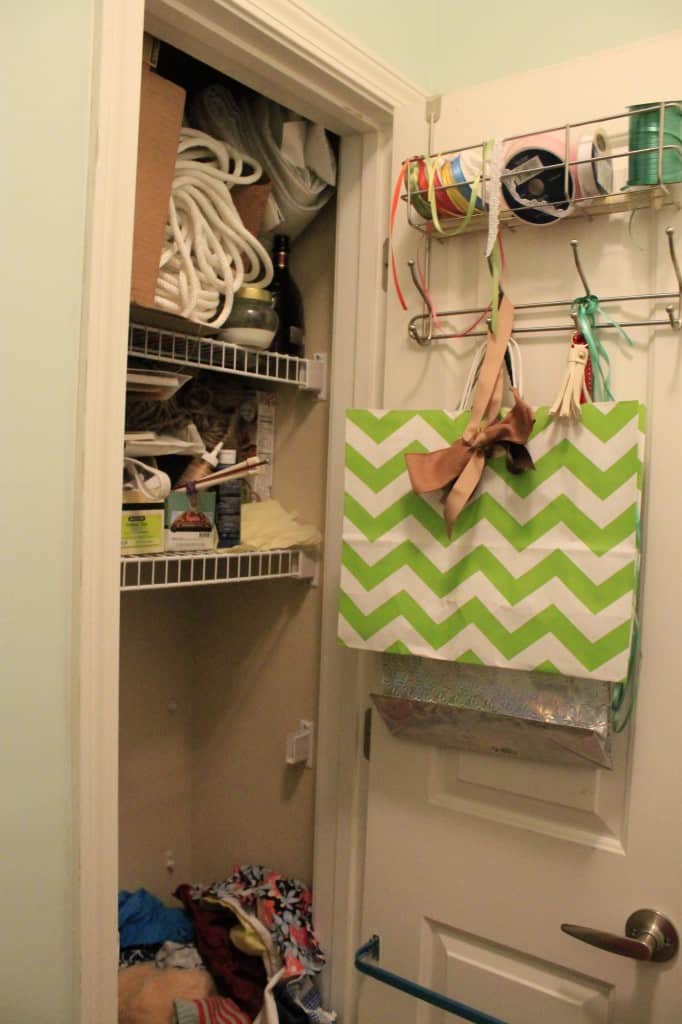 An Organized Craft Closet - Charleston Crafted