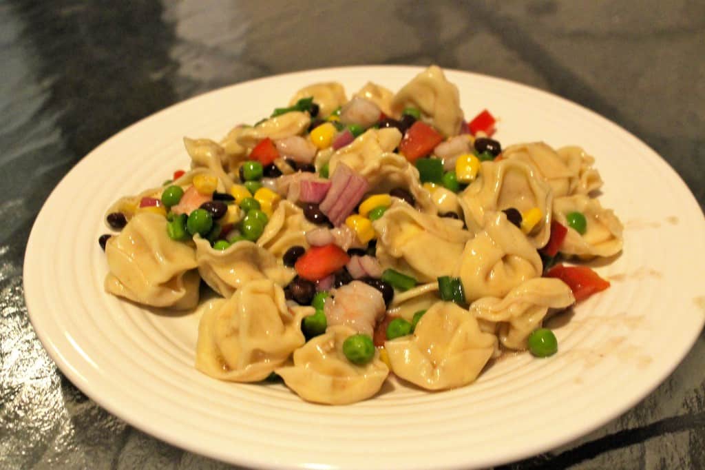 Confetti Tortellini Salad - Charleston Crafted