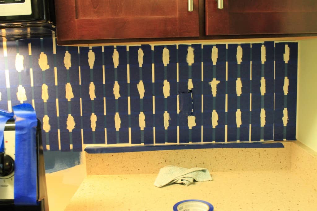 A Painted Backsplash - Charleston Crafted