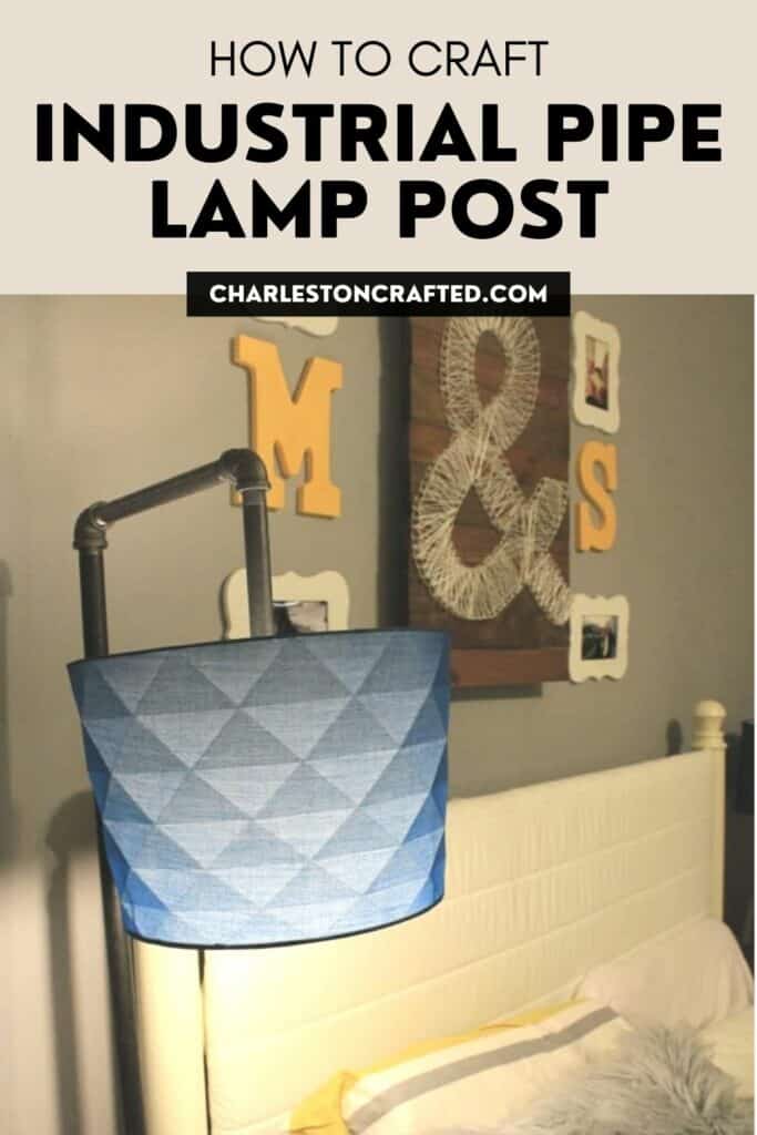 How to craft industrial pipe lamp post