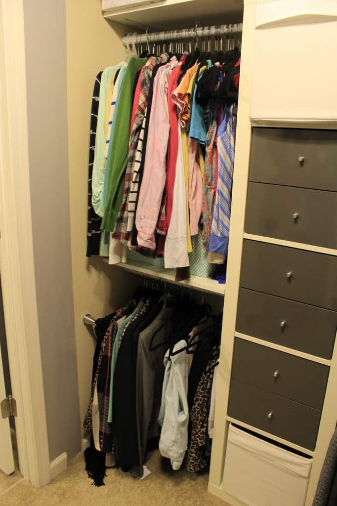 Spring Cleaning the Clothes Closet - Charleston Crafted