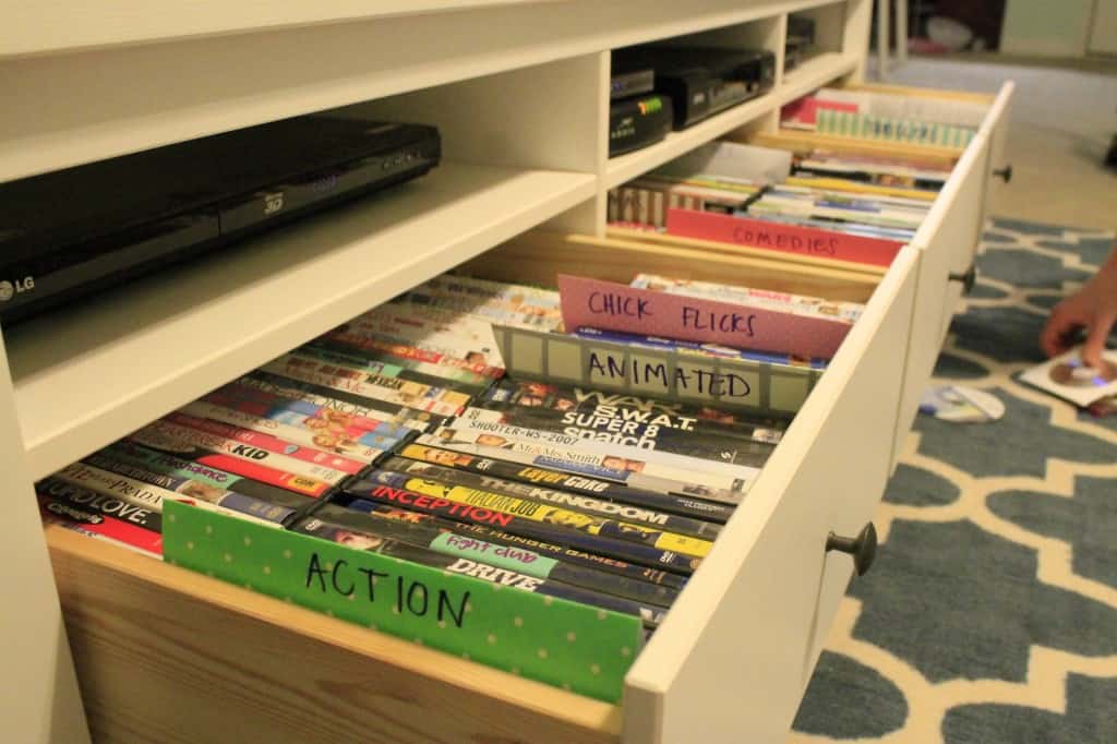 DVD Organization - Charleston Crafted