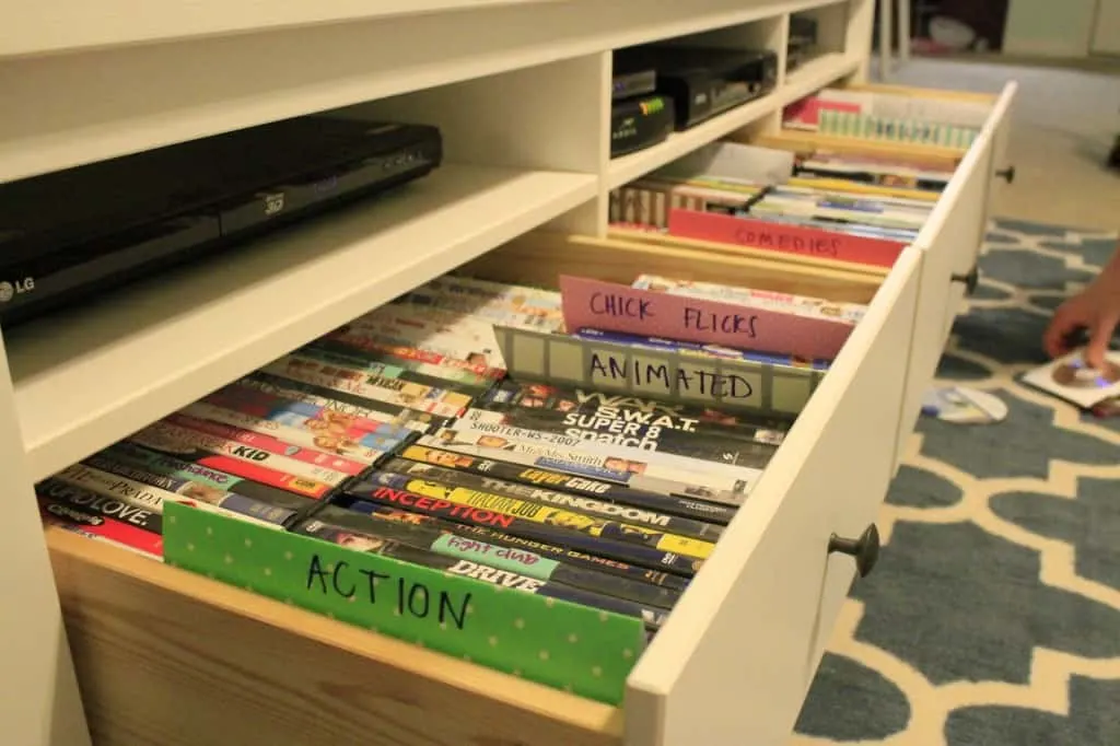 DVD Organization - Charleston Crafted