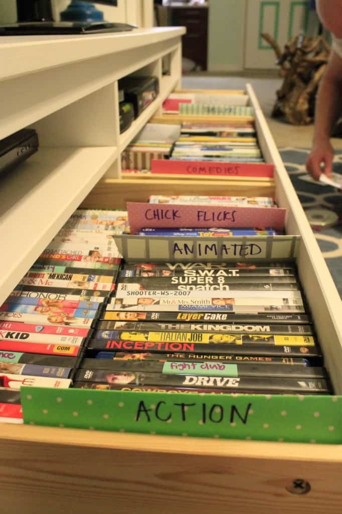 DVD Organization - Charleston Crafted