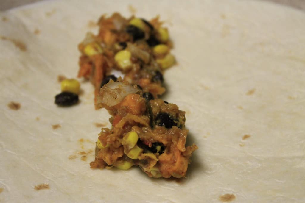 Sweet Potato Burrito Filling - Charleston Crafted