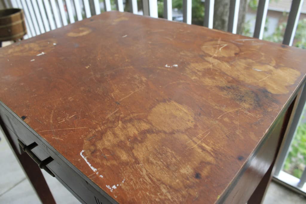 Sewing Table turned into Bar Table - Charleston Crafted