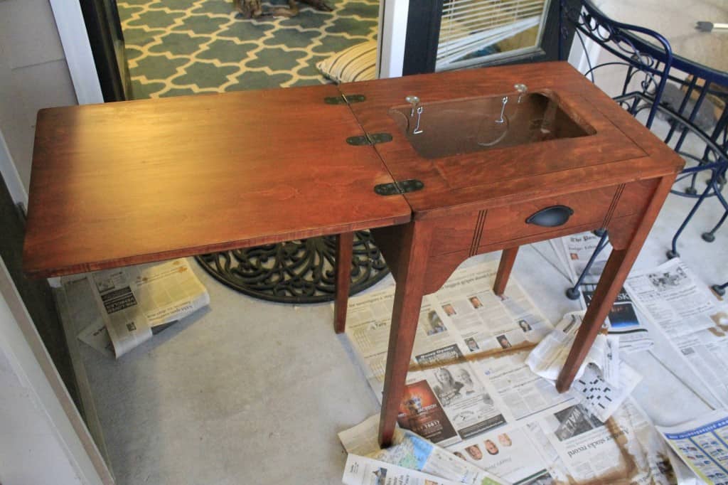 Sewing Table into Bar Table - Charleston Crafted