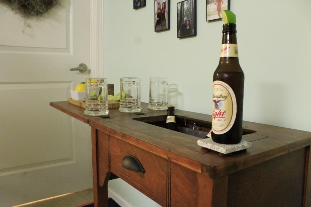 Sewing Table into Bar Table - Charleston Crafted