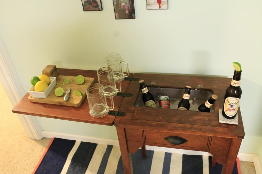 Sewing Table into Bar Table - Charleston Crafted