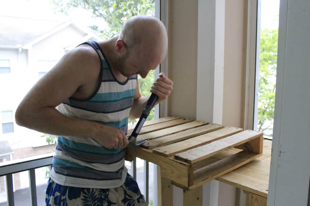 Wooden Pallet Herb Garden - Charleston Crafted