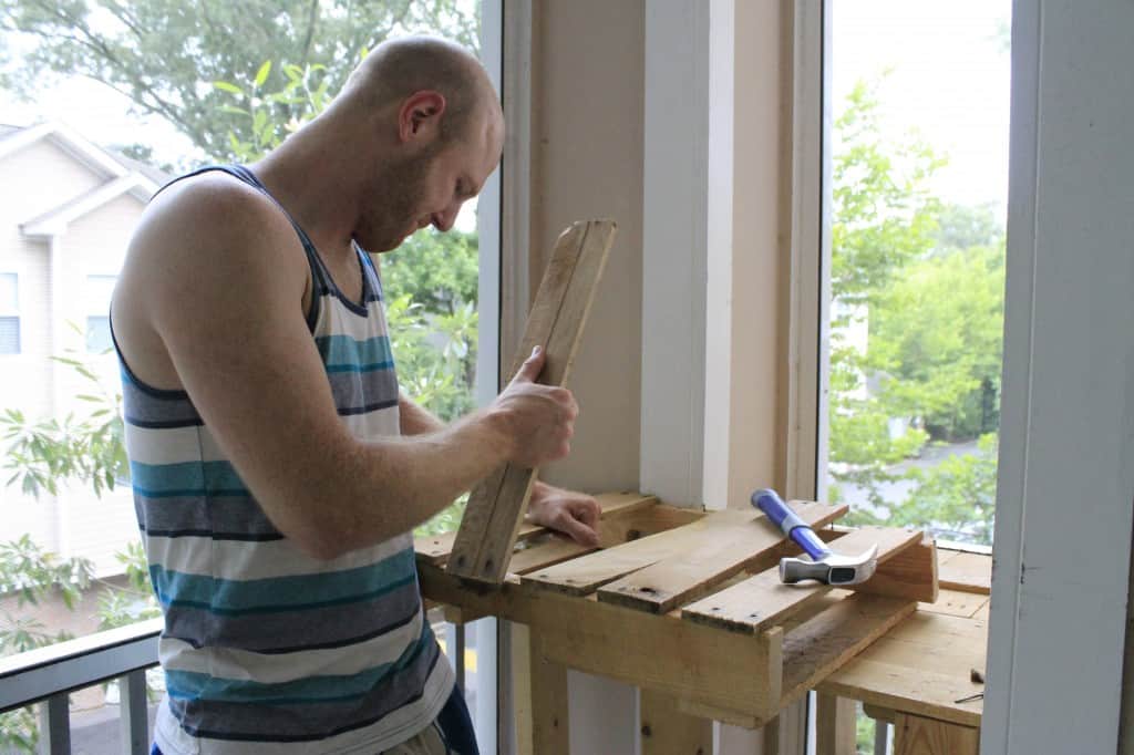 Wooden Pallet Herb Garden - Charleston Crafted