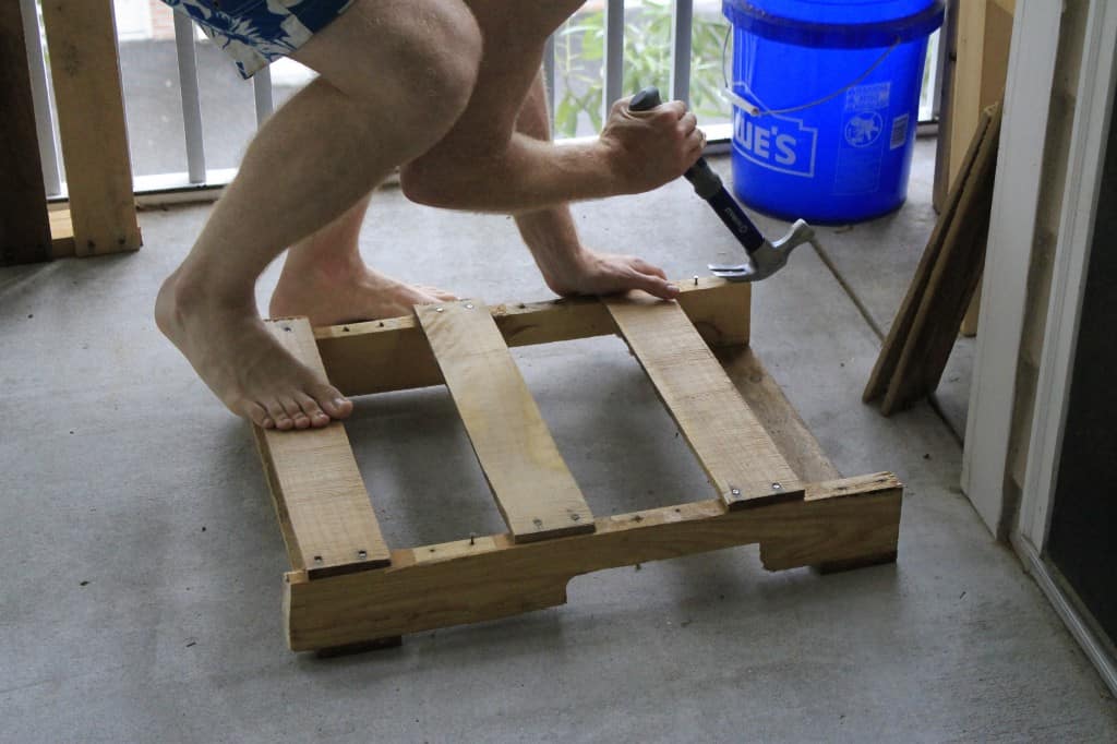 Wooden Pallet Herb Garden - Charleston Crafted