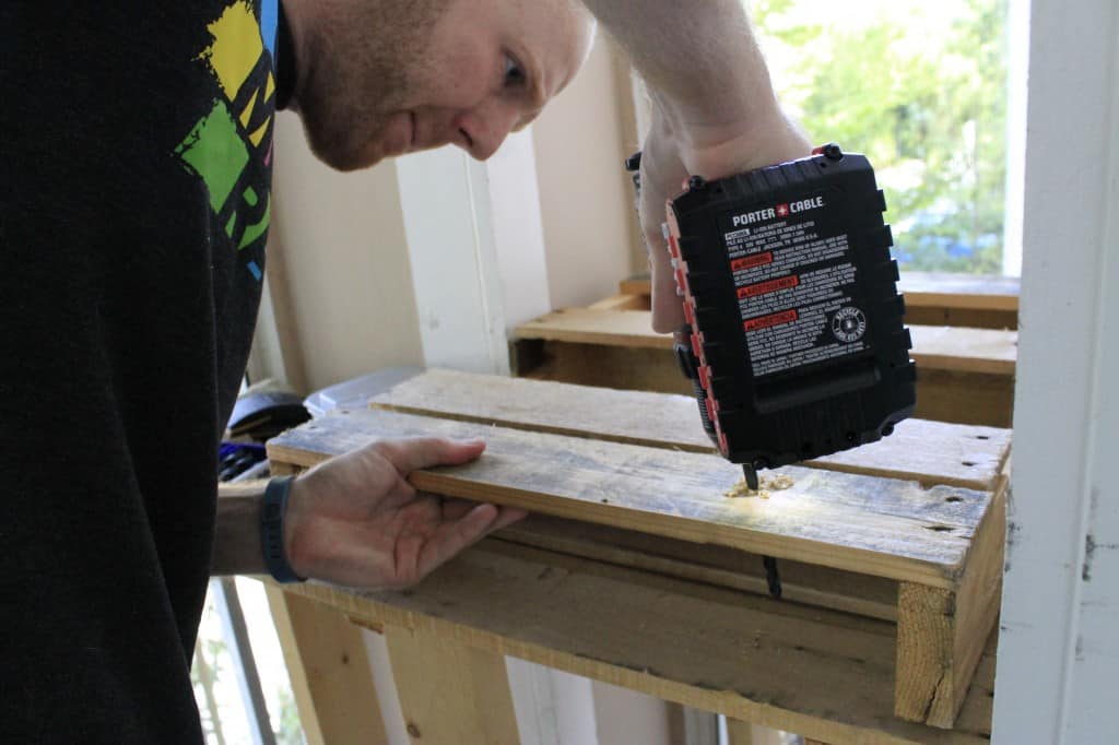 Wooden Pallet Herb Garden - Charleston Crafted