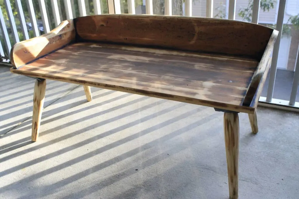 Bench Makeover - Charleston Crafted