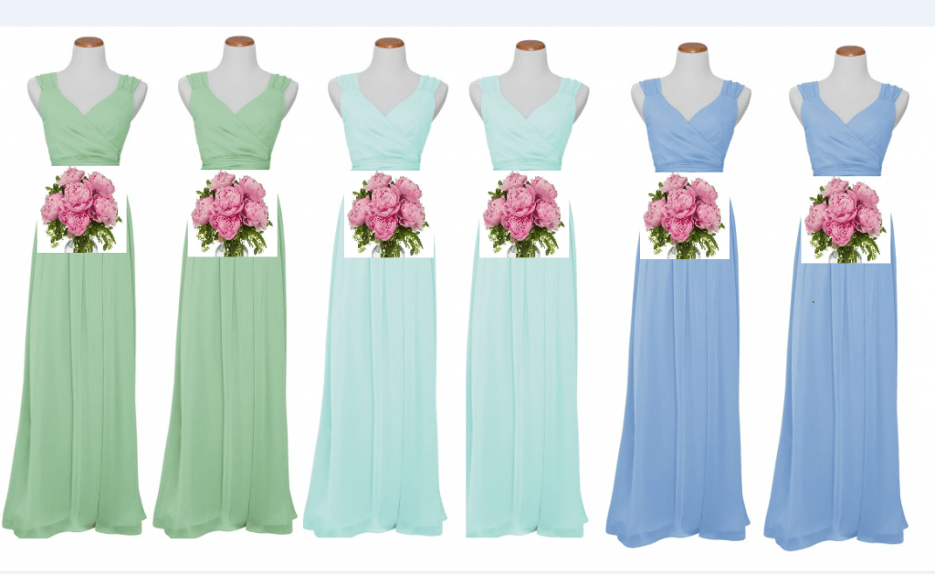 Ombre Bridesmaids Dresses - Charleston Crafted