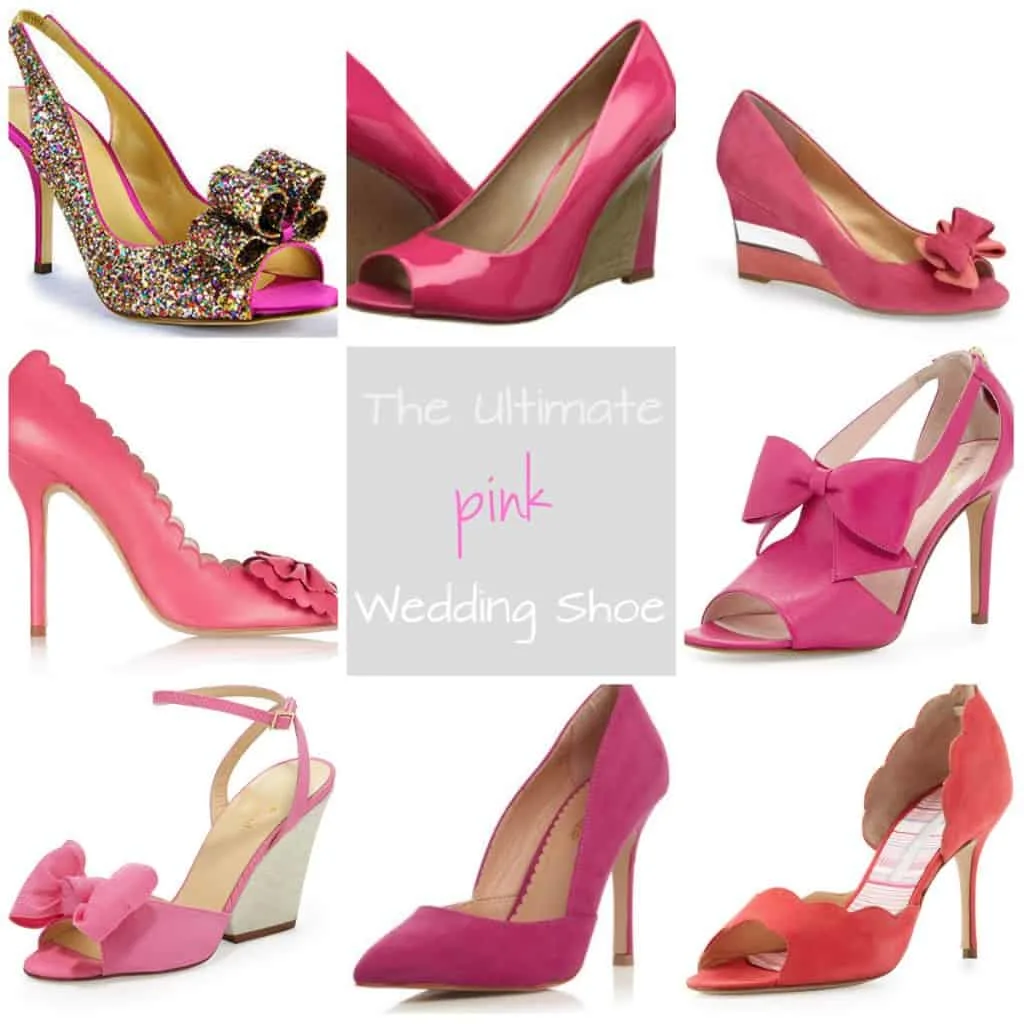 The Ultimate Pink Wedding Shoe & How much is too much to spend on shoes for your wedding - Charleston Crafted