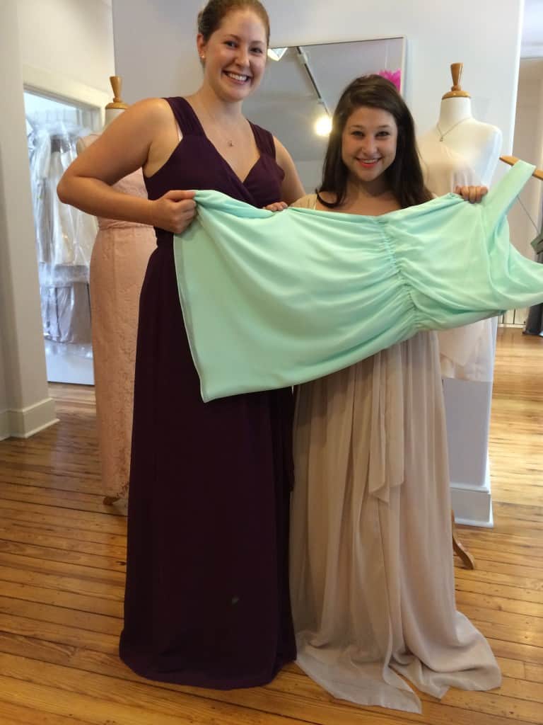 Bridesmaids Dress Shopping - Charleston Crafted