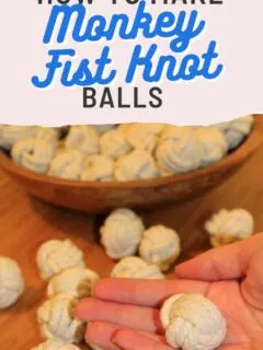 how to make monkey fist knot balls