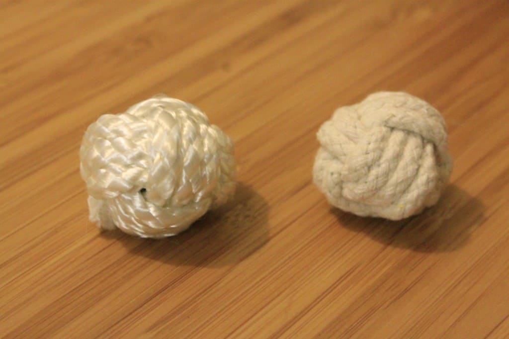 DIY Monkey Fist Knots for Wedding Decor - Charleston Crafted