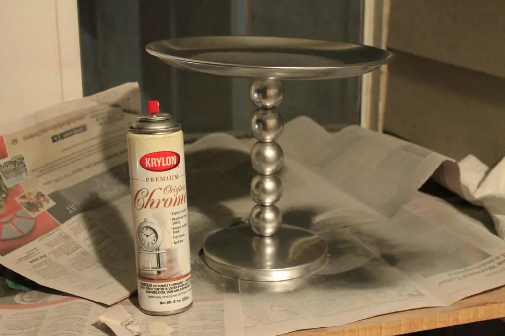 Turn a Lamp into a Cake Stand - Charleston Crafted