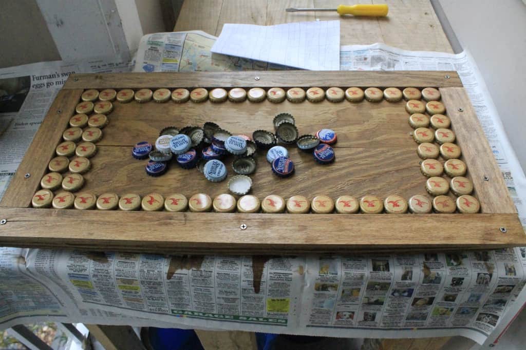 Bottle Cap Bar Sign - Charleston Crafted