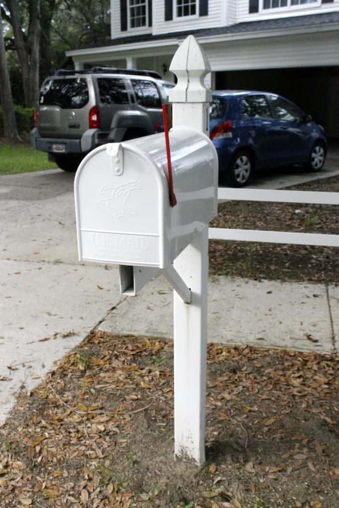 How to Change a Rusted Old Mailbox - Charleston Crafted