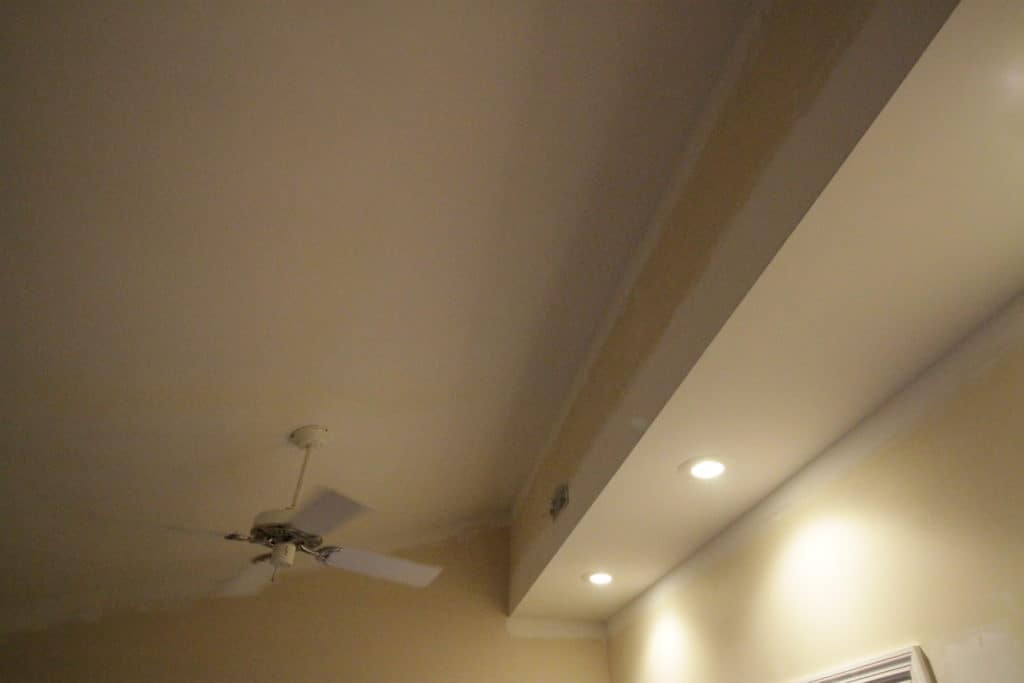 Drywalling Over Popcorn Ceilings - Charleston Crafted