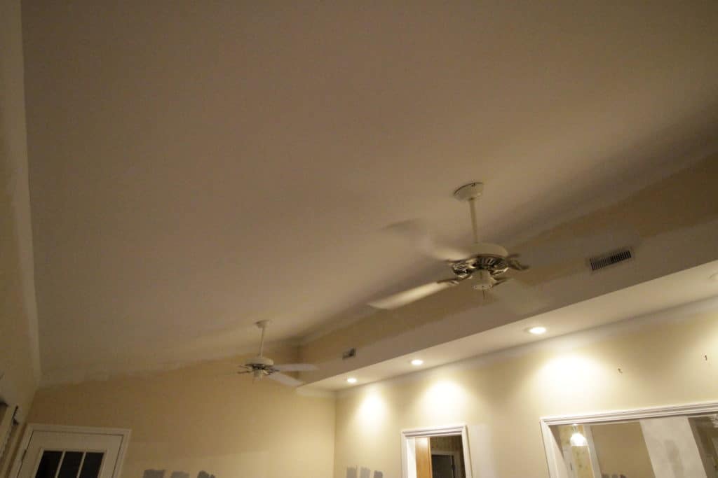 Drywalling Over Popcorn Ceilings - Charleston Crafted