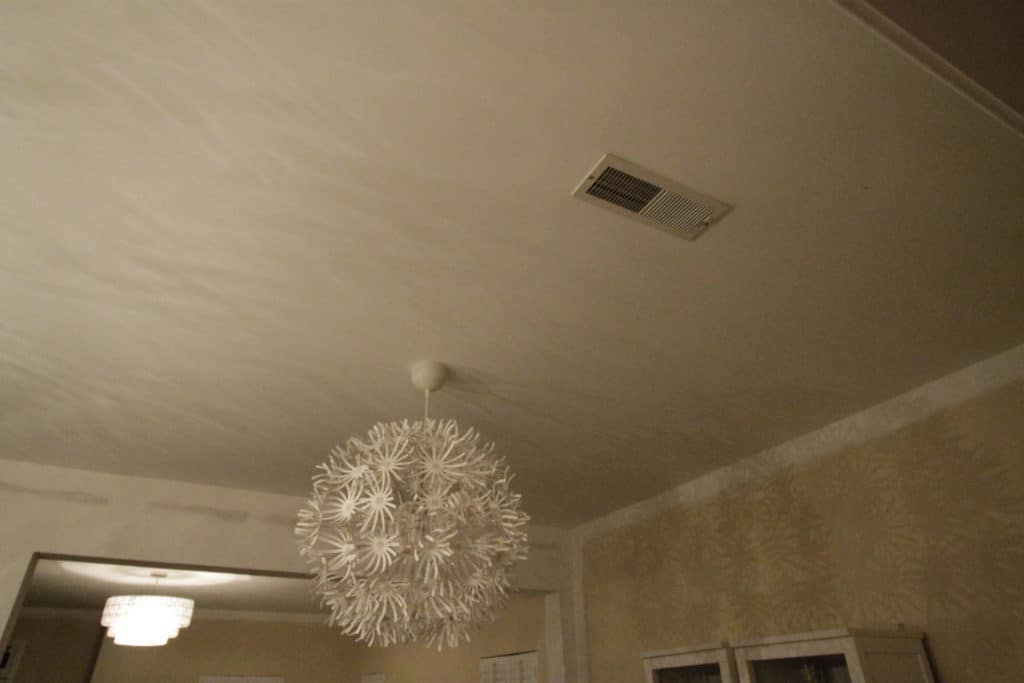 Drywalling Over Popcorn Ceilings - Charleston Crafted