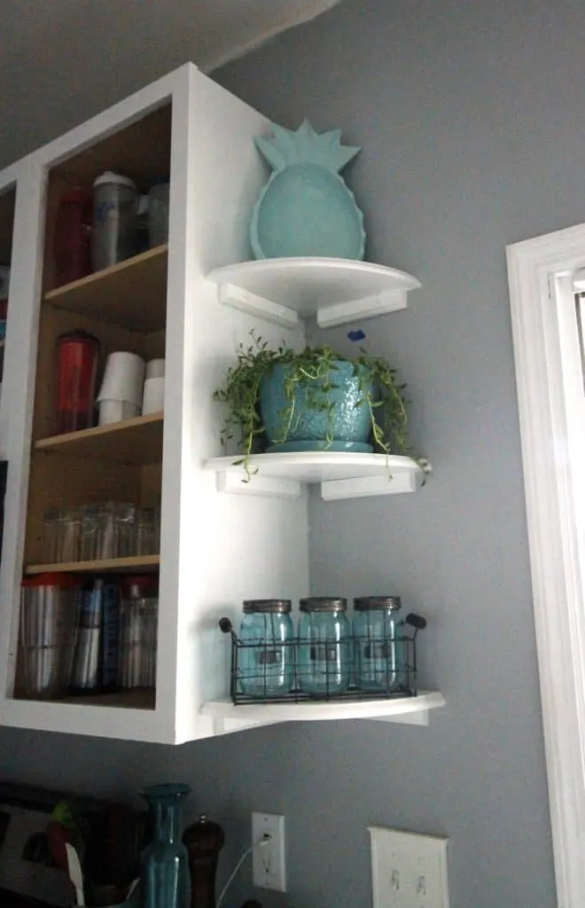 Easy Open Shelving in the Kitchen - Charleston Crafted