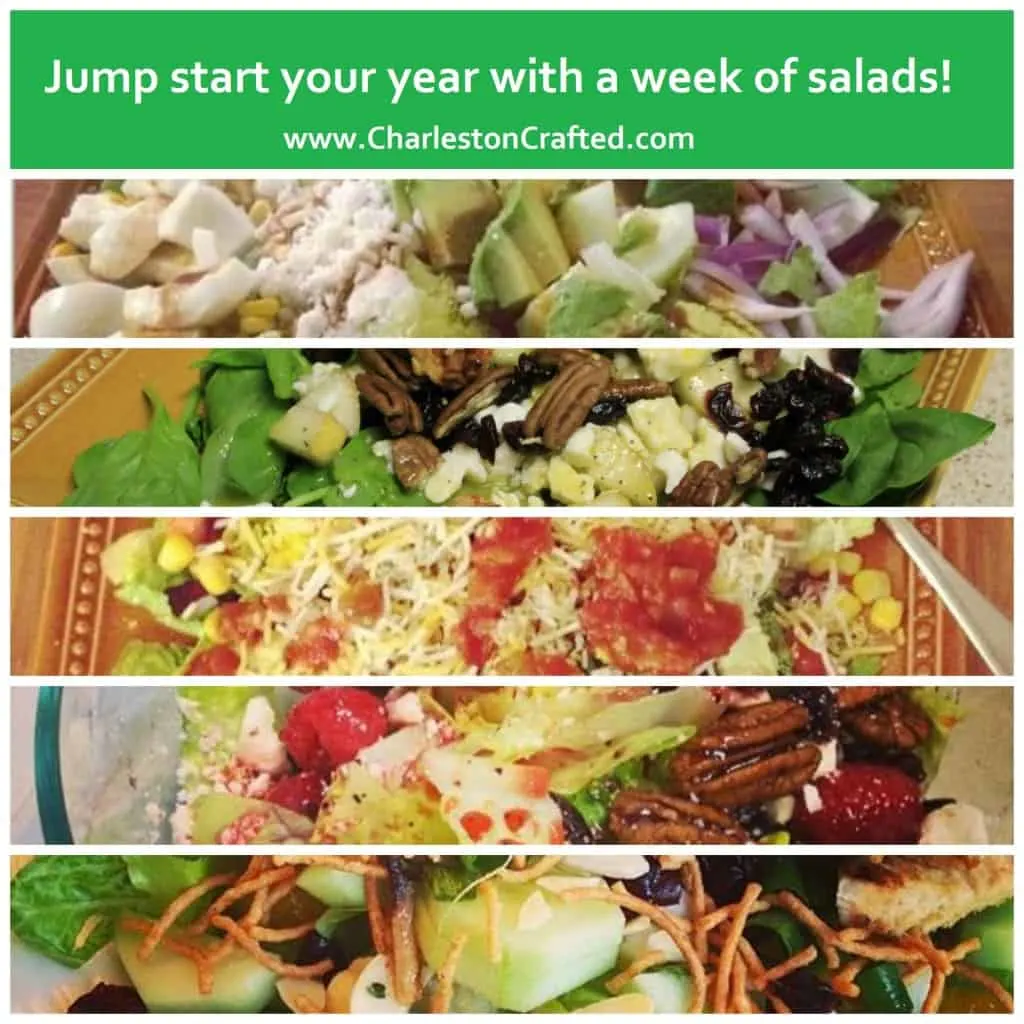 Jump Start Your New Year with a Week of Salads - Charleston Crafted