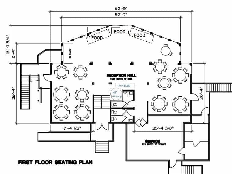 Cottage on the Creek Floor Plan - Charleston Crafted