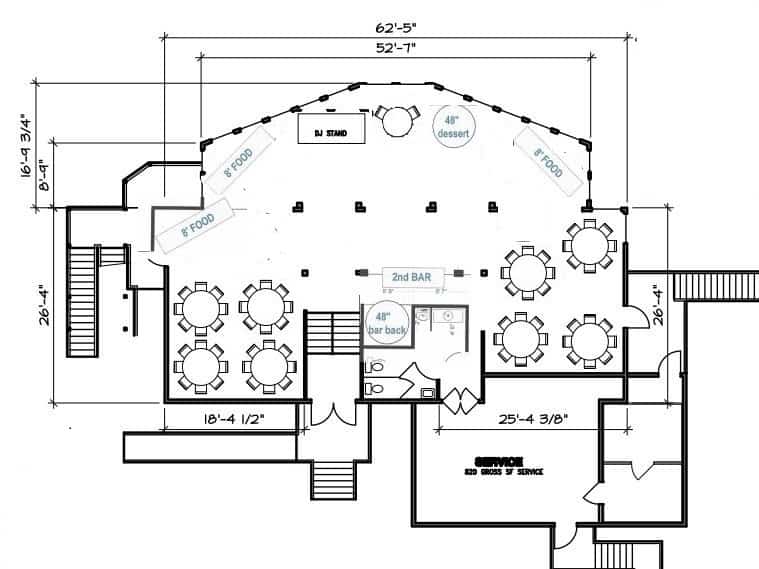 Cottage on the Creek Floor Plan - Charleston Crafted