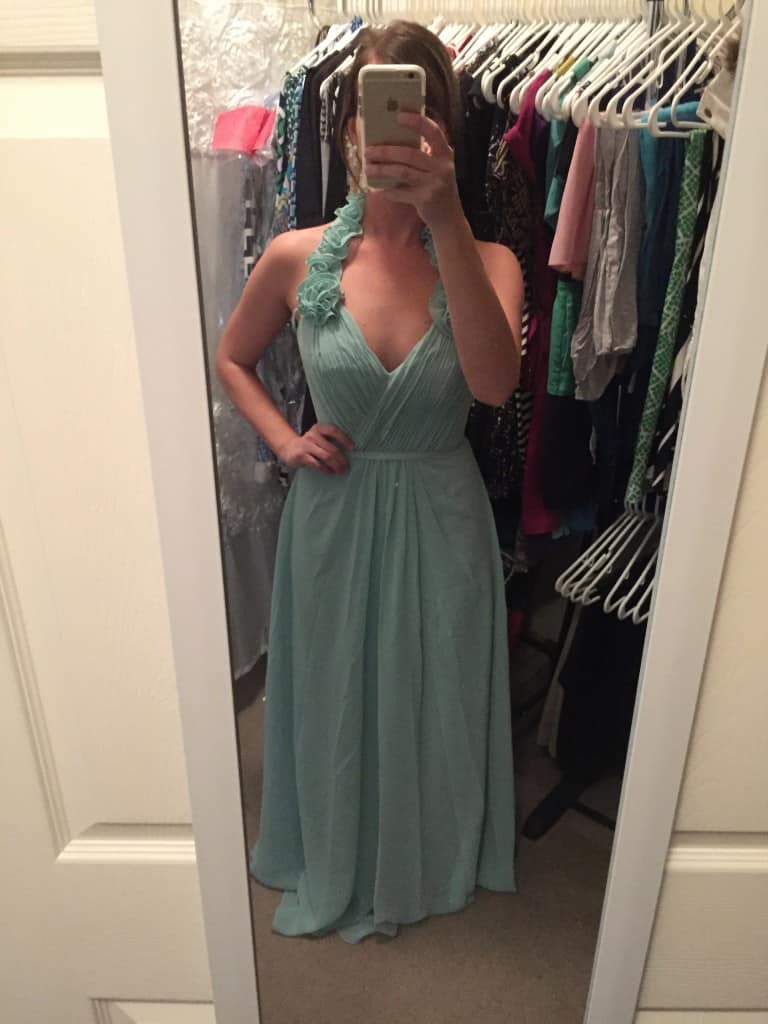 Shades of Teal Bridesmaid Dresses - Charleston Crafted