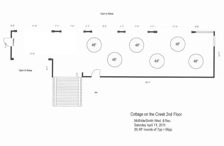 Cottage on the Creek Floor Plan - Charleston Crafted