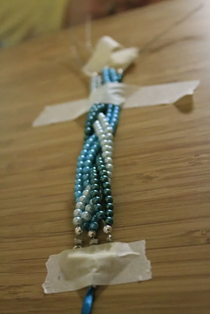 DIY Braided Pearl Bracelet Tutorial - Charleston Crafted