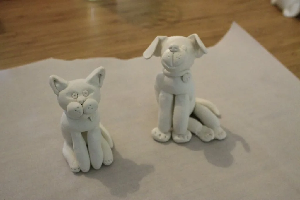 DIY Animal Figurine Polymer Clay Cake Topper - Charleston Crafted