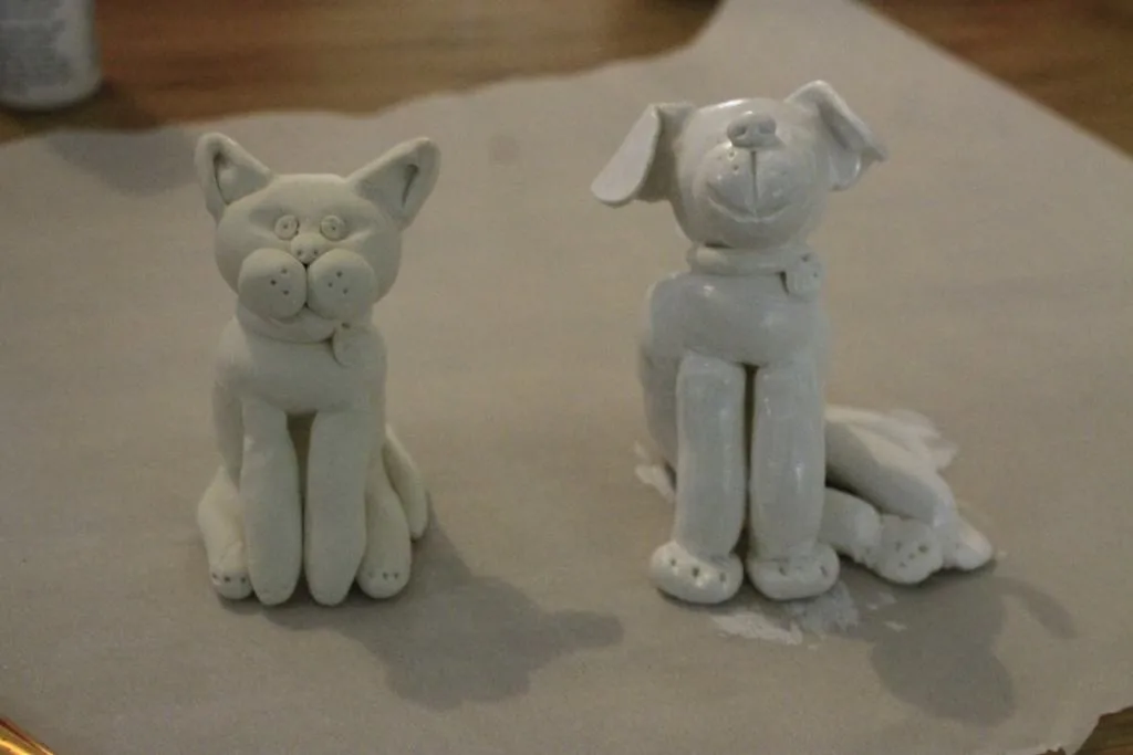 DIY Animal Figurine Polymer Clay Cake Topper - Charleston Crafted