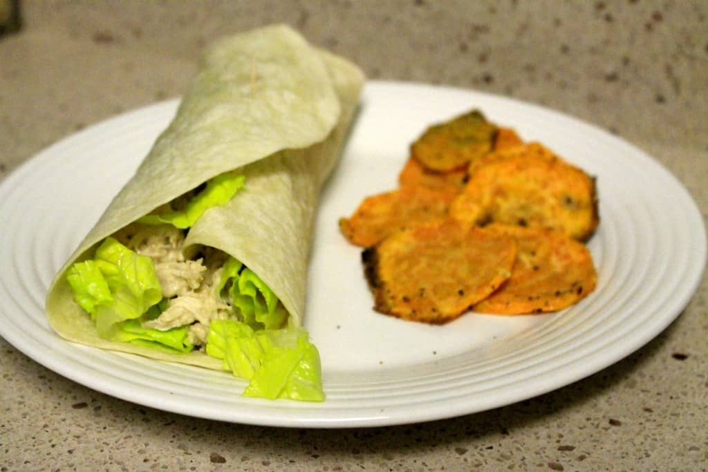 Crock Pot Chicken Caesar Wraps - Charleston Crafted