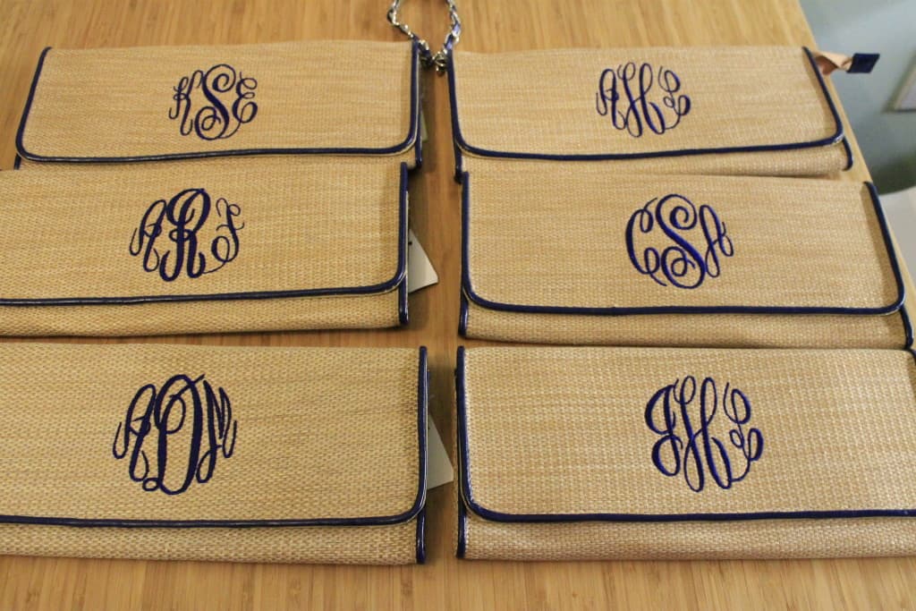 Bridesmaids Gift Bags - Charleston Crafted