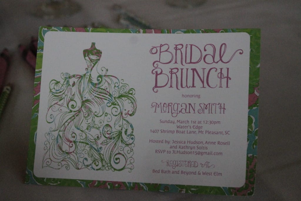 Waters Edge Bridal Brunch - Charleston Crafted