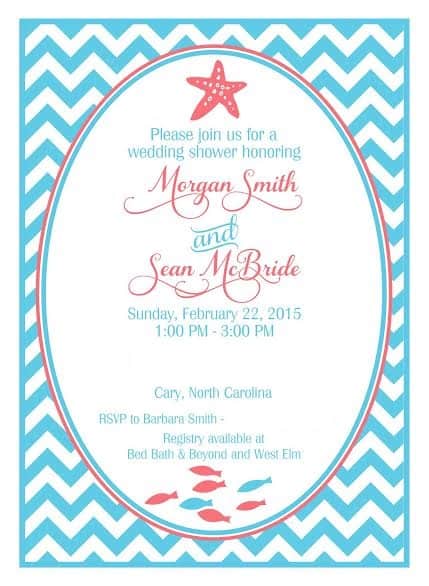 Wedding Shower Invitation - Charleston Crafted