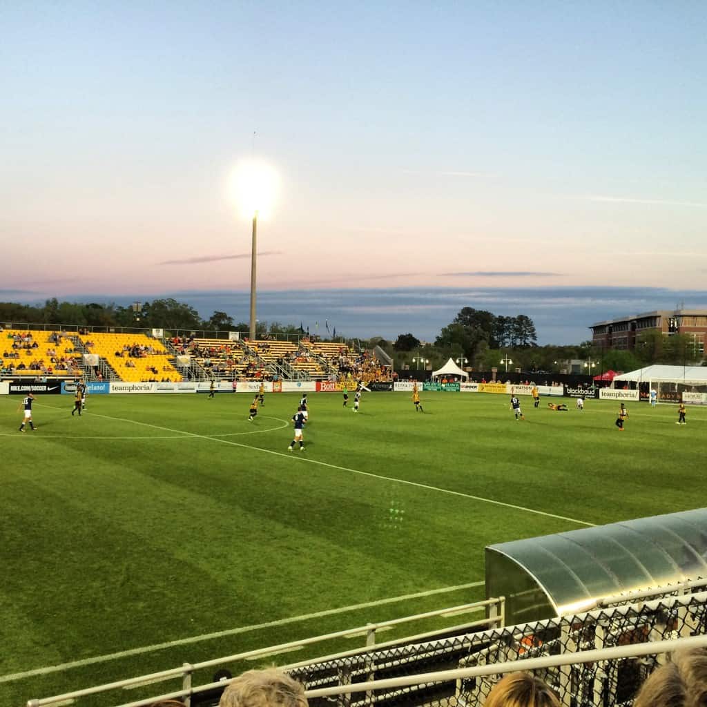 Charleston Battery Soccer Game