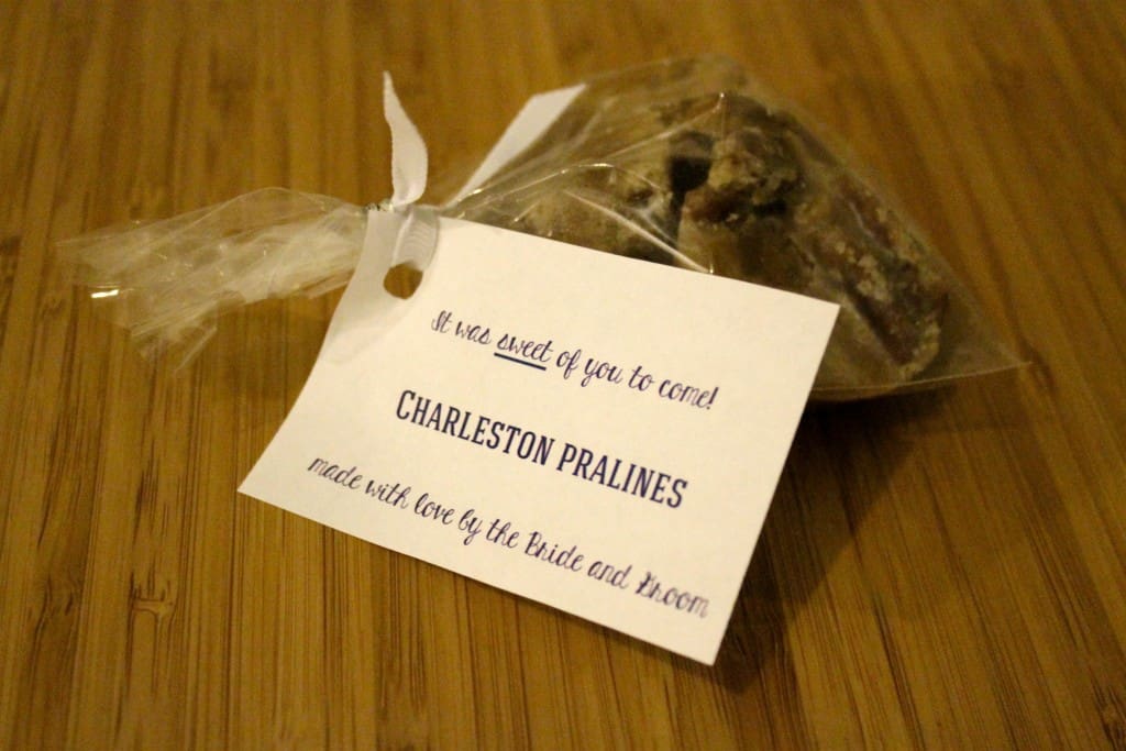 Pecan Praline Favors - Charleston Crafted