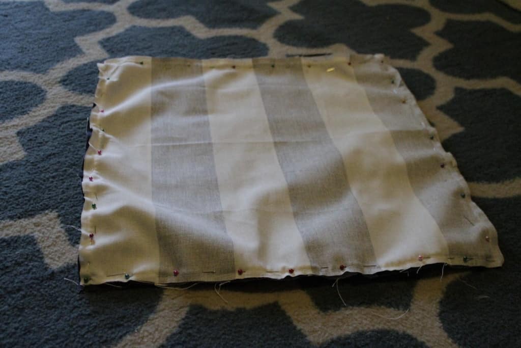 Sewing 101: Envelope Style Pillow Covers with Piping or Pom Pom Trim - Charleston Crafted