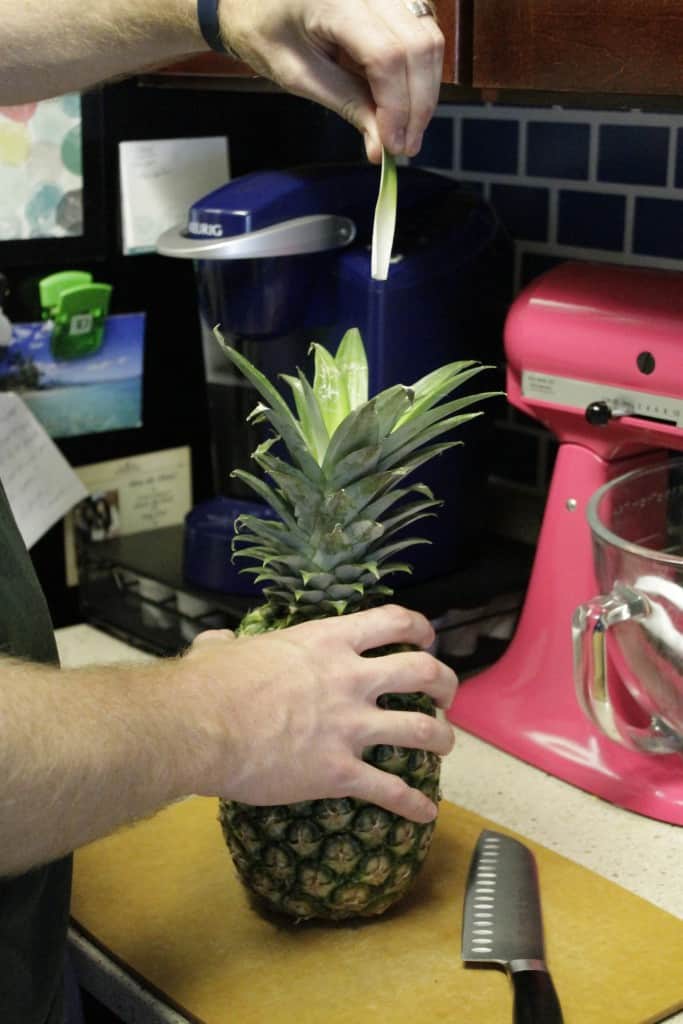 How to Cut a Pineapple - Charleston Crafted