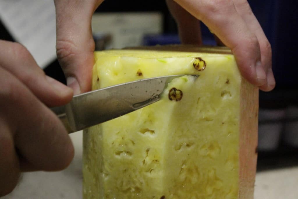 How to Cut a Pineapple - Charleston Crafted