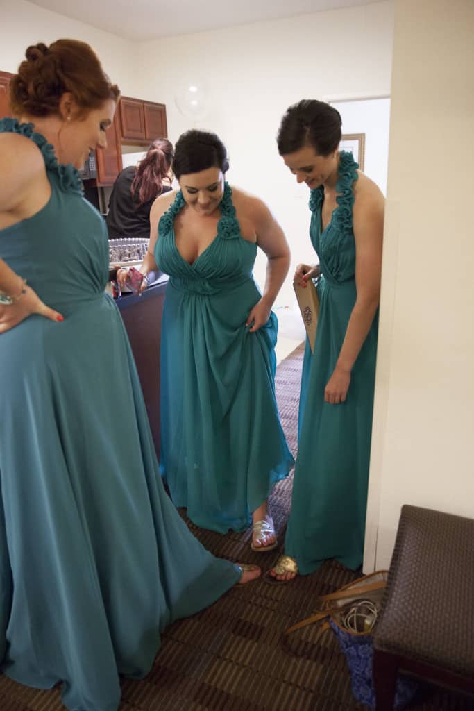 Getting Dressed for the Wedding - Charleston Crafted