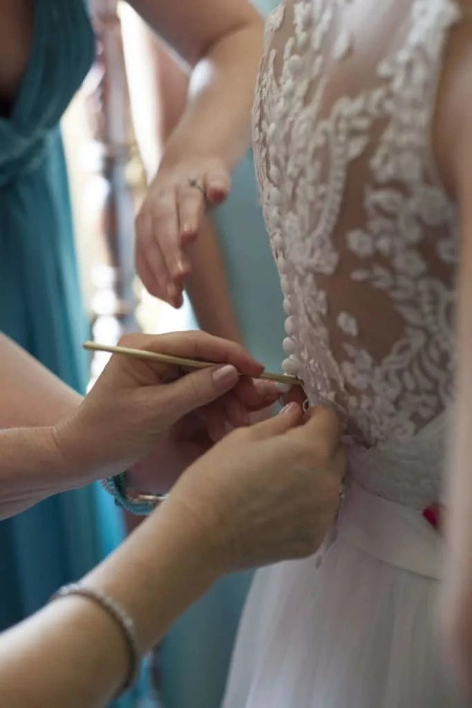 Getting Dressed for the Wedding - Charleston Crafted